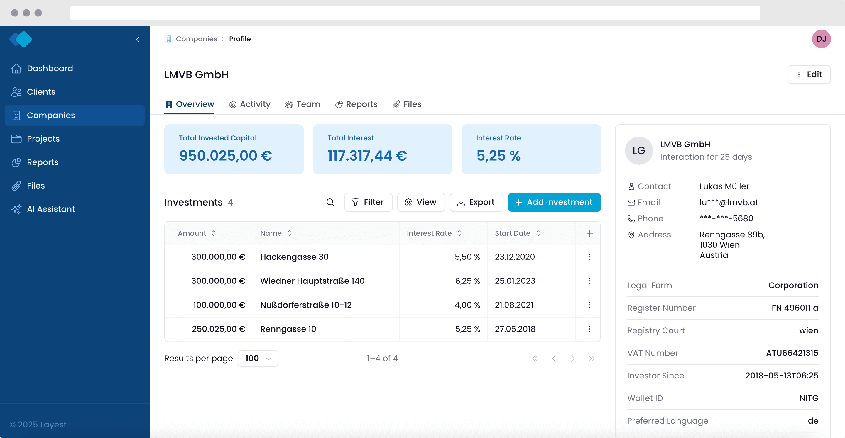 App screenshot